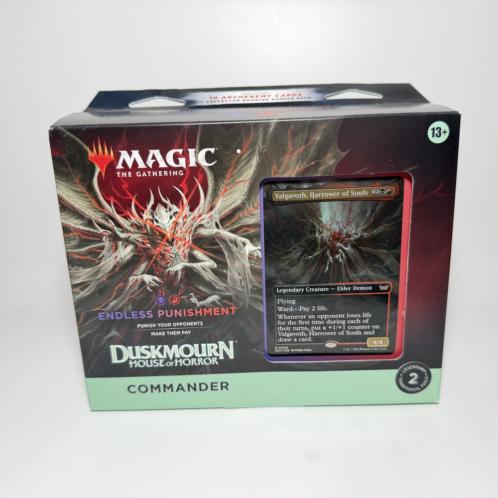 Magic: The Gathering Duskmourn Commander Deck Endless Punishment Sealed