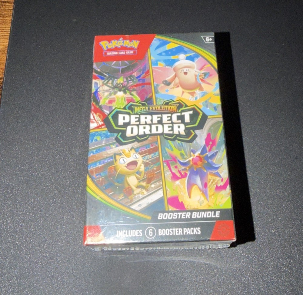 Pokemon TCG ME03 Perfect Order Booster Bundle Sealed New