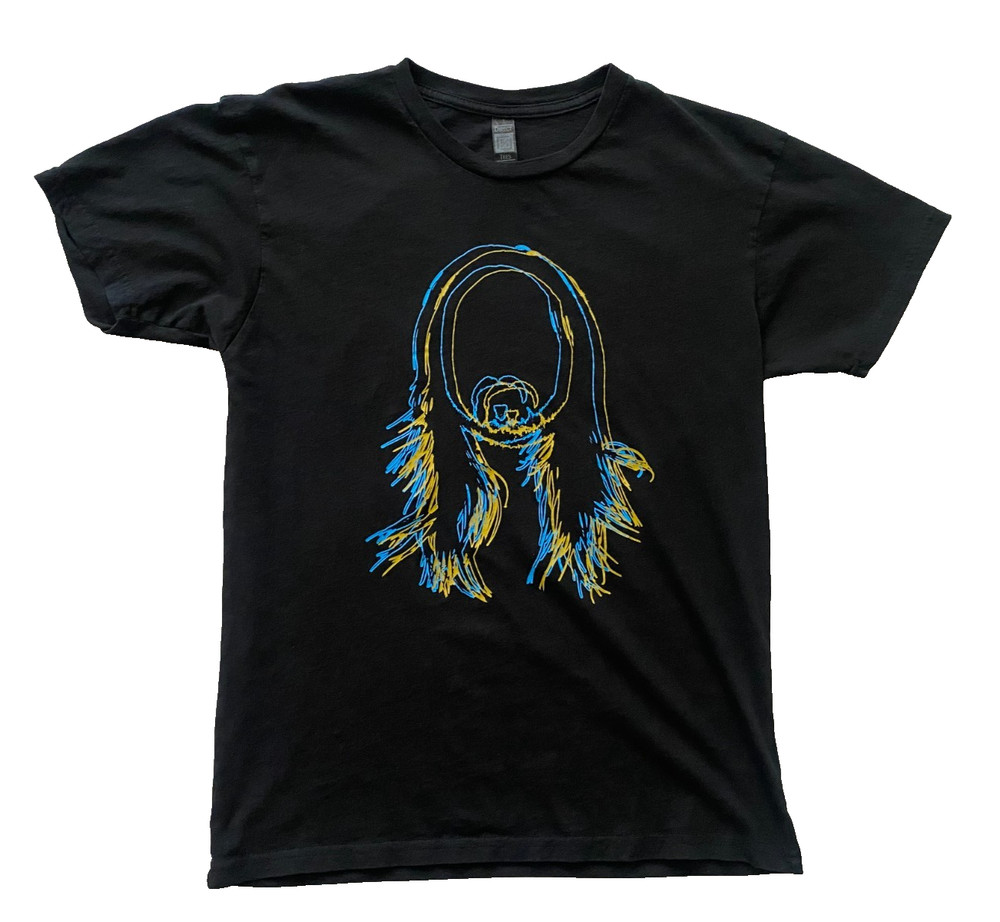 Steve Aoki Dim Mak T-Shirt Size S Black Graphic Tee DJ EDM Music Streetwear