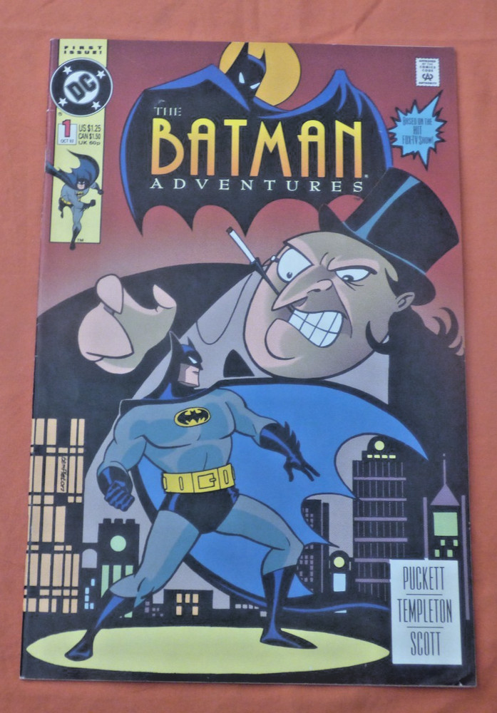 The Batman Adventures #1 DC Comics 1992 1st Print Batman Animated Series