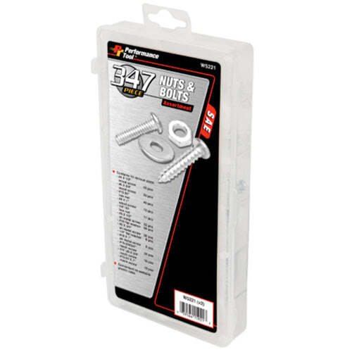 SAE Nut and Bolt Assortment Kit for DIY and Repairs