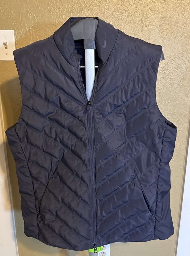 Nike Aeroloft Women’s Running Golf Vest Size Extra Large Navy Blue