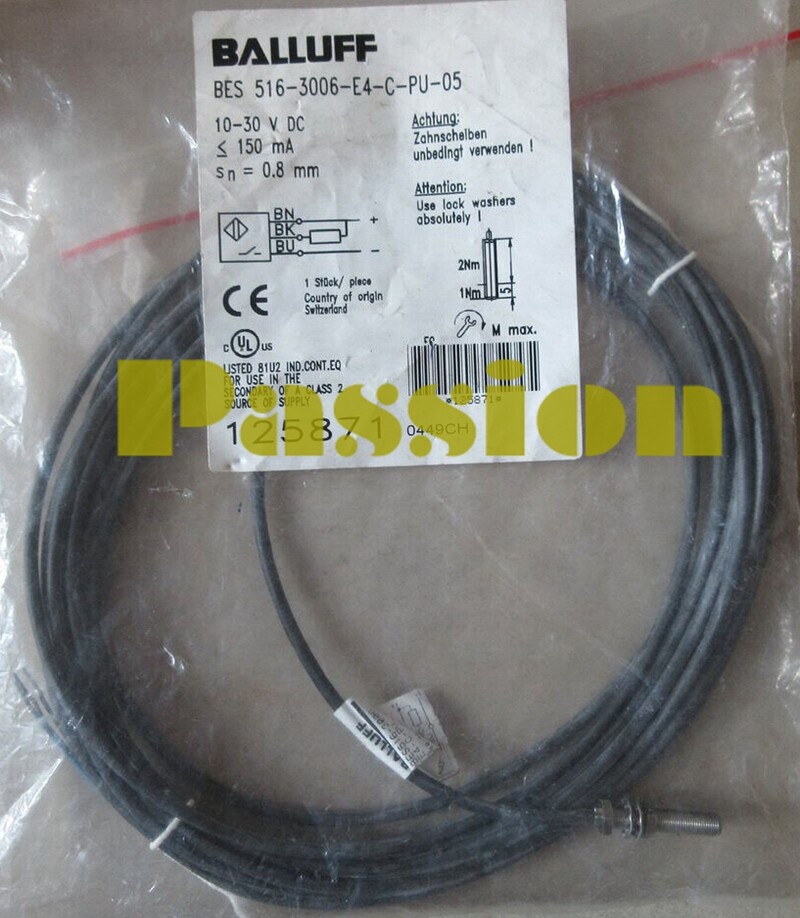 1PCS New FOR BALLUFF BES 516-3006-E4-C-PU-05 Proximity switch sensor