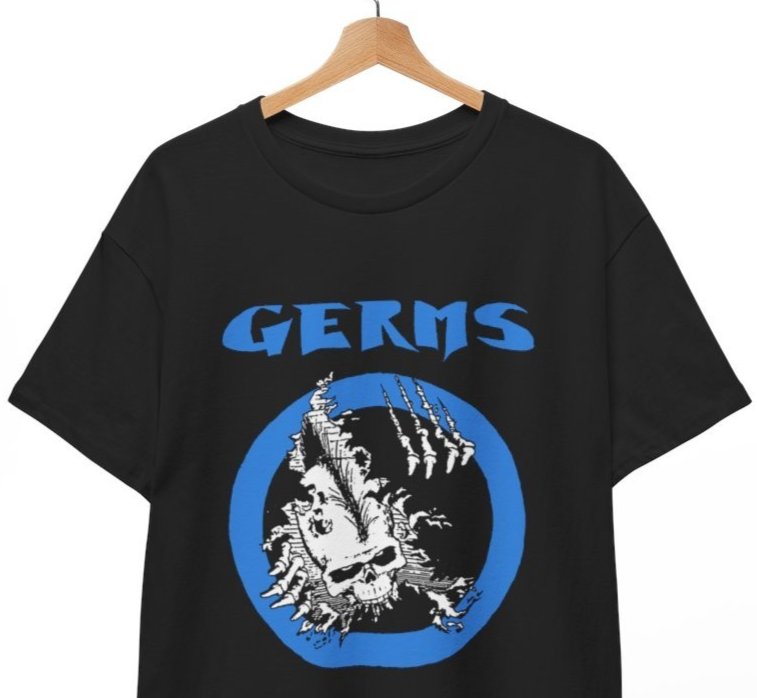 The Germs T-Shirt Vintage Hardcore Punk Darby Crash Pat Smear Unisex Tee
