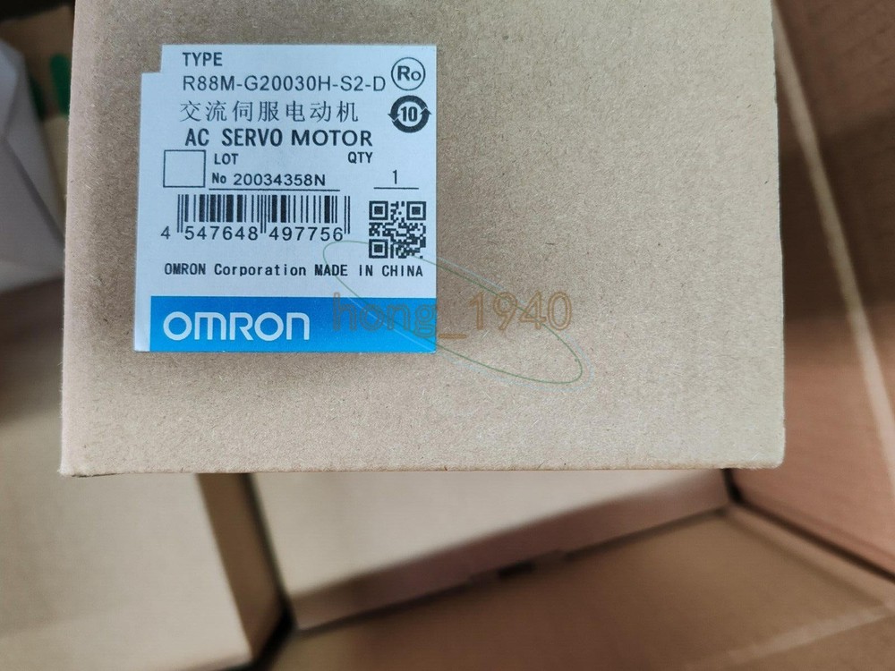 New One Omron AC Servo Motor R88M-G20030H-S2-D In Box