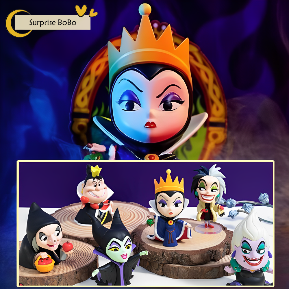 MINISO Disney villain Series Blind Box Confirmed Figure Hot Toys Decorations HOT