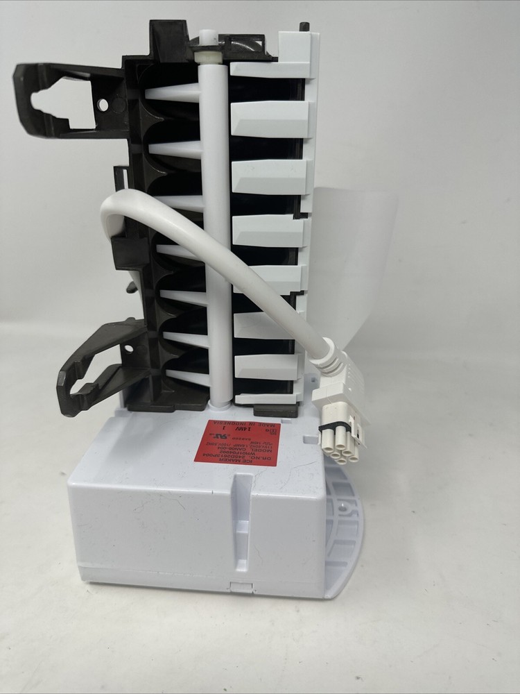 GE Refrigerator Ice Maker Assembly White CAN06-004 Pre-Owned & Tested  