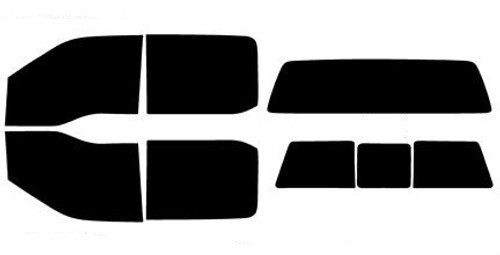 Premium 3M Ceramic Window Tint Kit for Ford F250/350 1990-2026 – DIY PreCut Full Car Kit