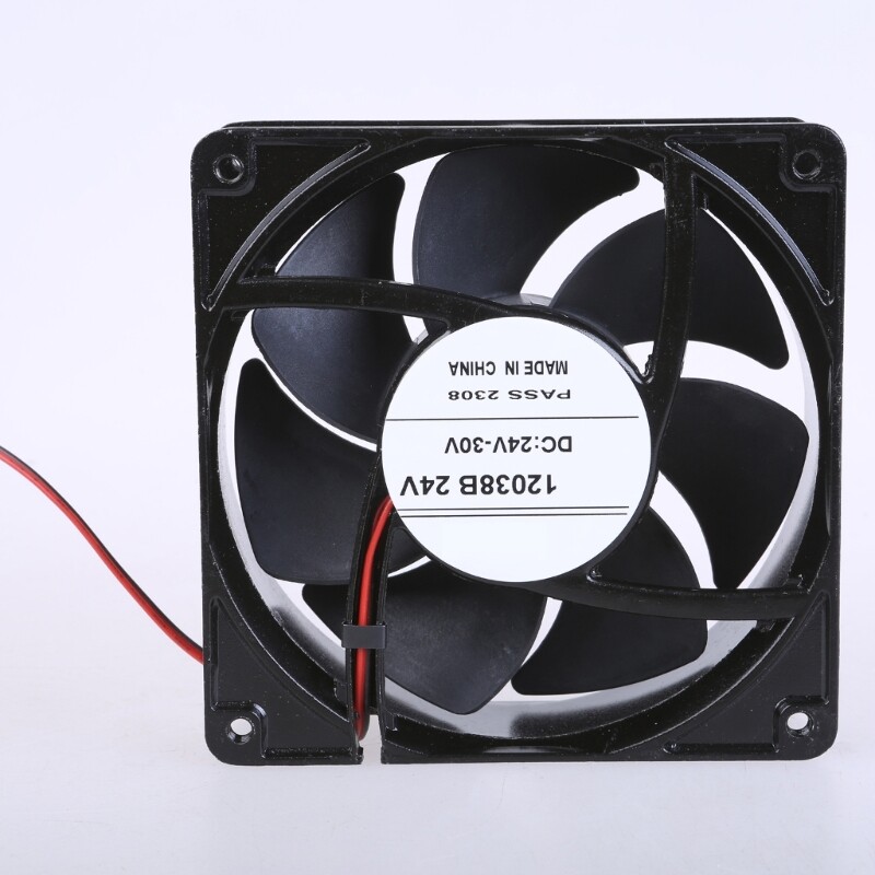 12038 24V 6.70W 12CM Welding Cabinet Chassis Cooling Fan 2500RPM Efficient