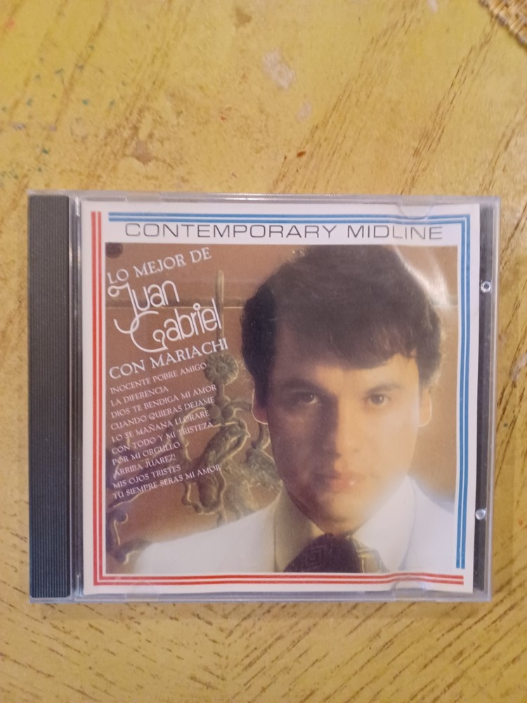 Lo Mejor De Juan Gabriel Con Mariachi Used Cd In Like New Condition