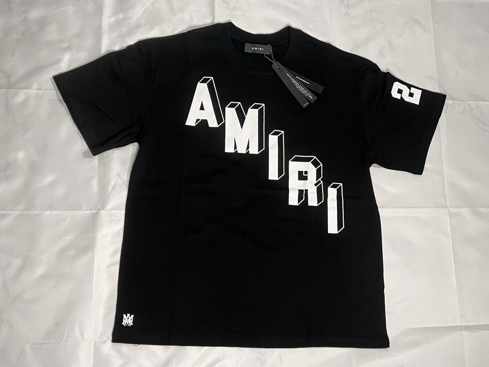 Amiri T-Shirt Men Size Medium Black