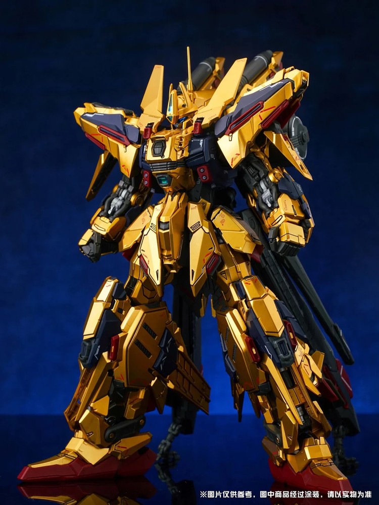 Shenma Model MG 1/100 Golden Warrior Hyaku-Shiki Kai Full Armor Model Kit