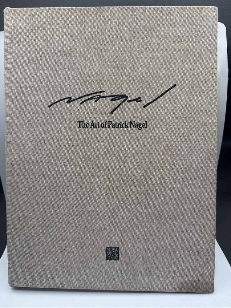 NAGEL: The Art of Patrick Nagel First Printing Sept 1985 Hardcover No Jacket