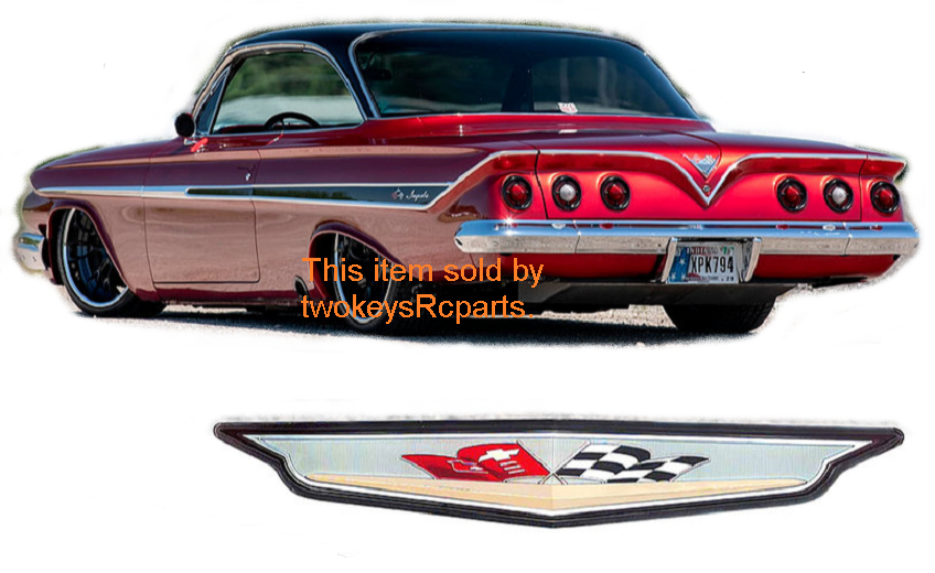 1:10 RC Clear  Body Shell - Classic 1961 Chevy Chevrolet Impala
