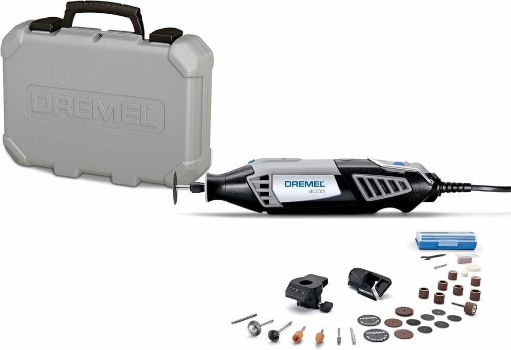4000-2/30 Variable Speed Rotary Tool Kit - 2 Attachments & 30 Accessories