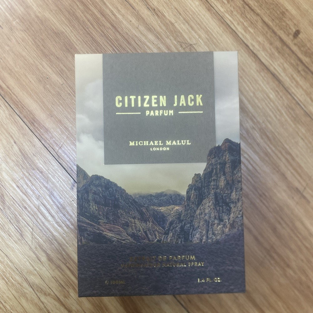 Citizen Jack Parfum Michael Malul Extrait Parfum Spray 3.4oz 100ml NEW SEALED