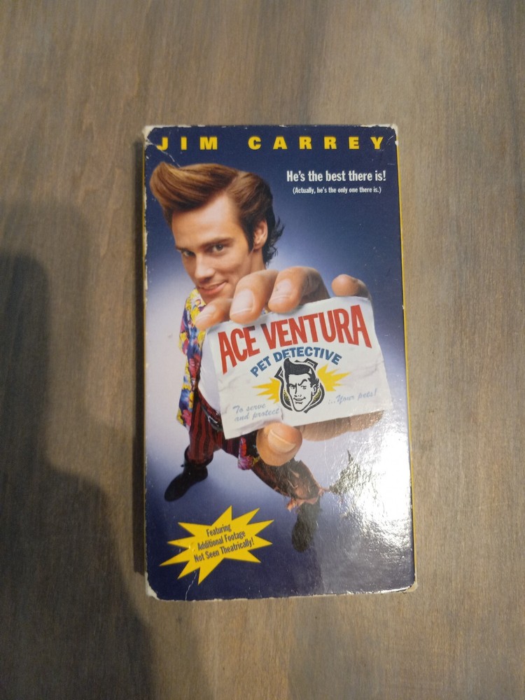 Ace Ventura Pet Detective VHS