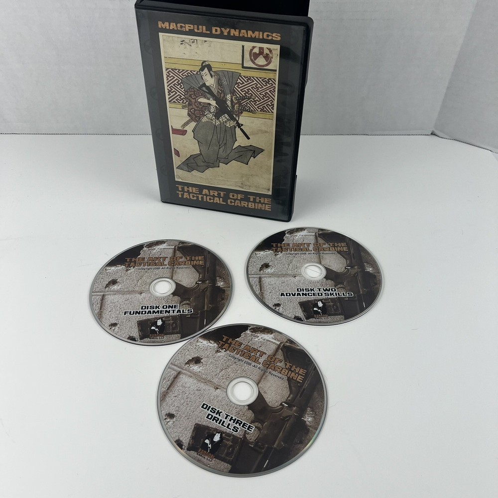 Magpul Dynamics - The Art of the Tactical Carbine 2nd Edition (DVD Excellent Con