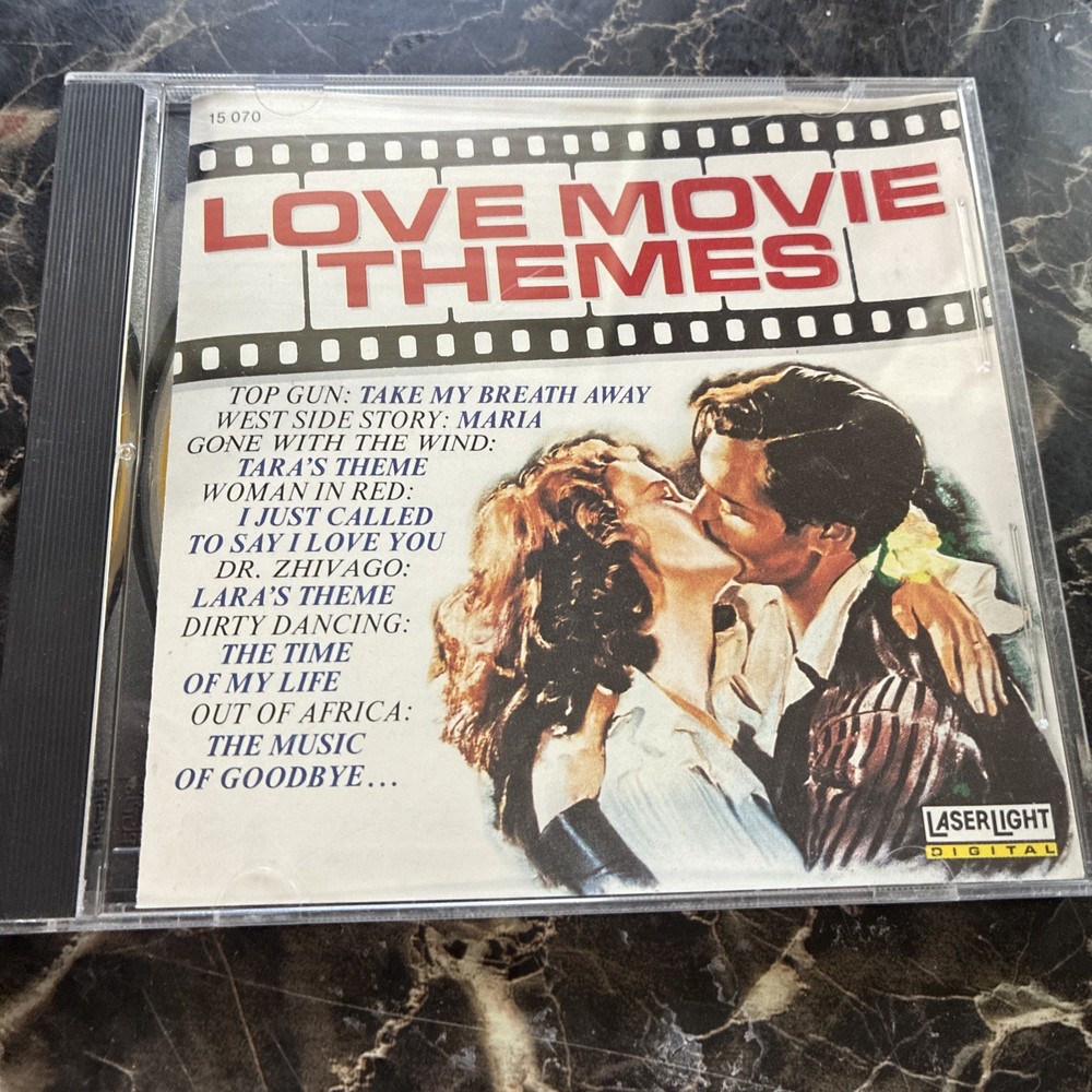 Love Movie Themes by Various Artists (CD, Oct-1991, Laserlight)