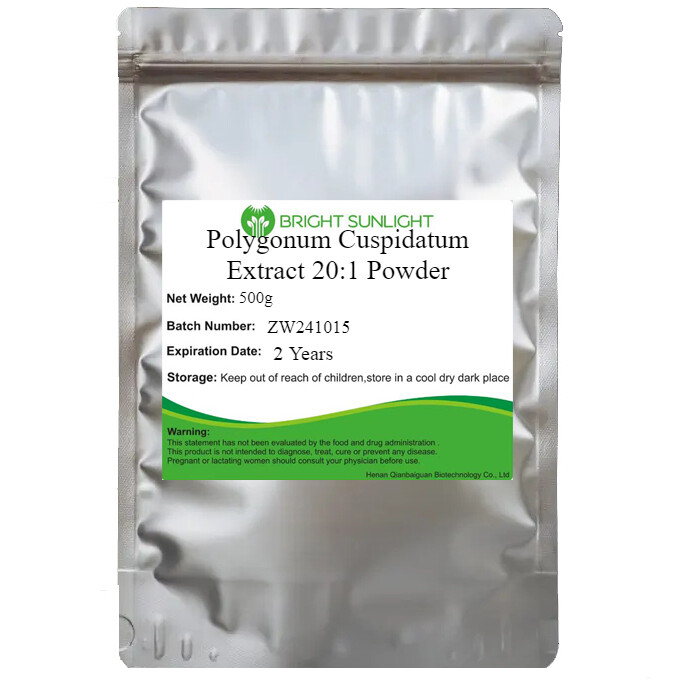 Organic Polygonum Cuspidatum Extract 20:1 Powder Hu Zhang 500g
