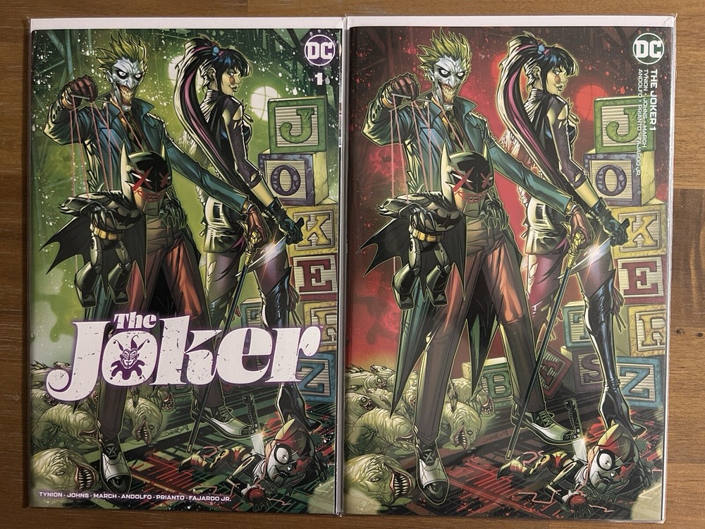 🤡 JOKER #1 JONBOY MEYERS 616 VARIANT SET OF 2 Trade Dress & Minimal LTD 1500 NM
