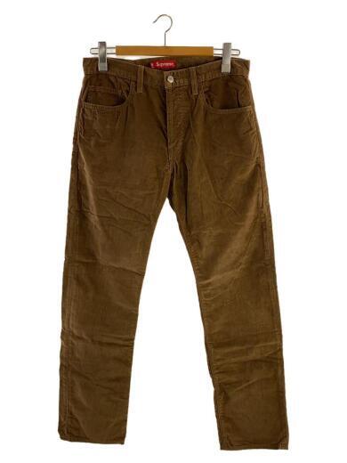 Supreme Velvet Trouser Bottom 32 Cotton BRW Solid color