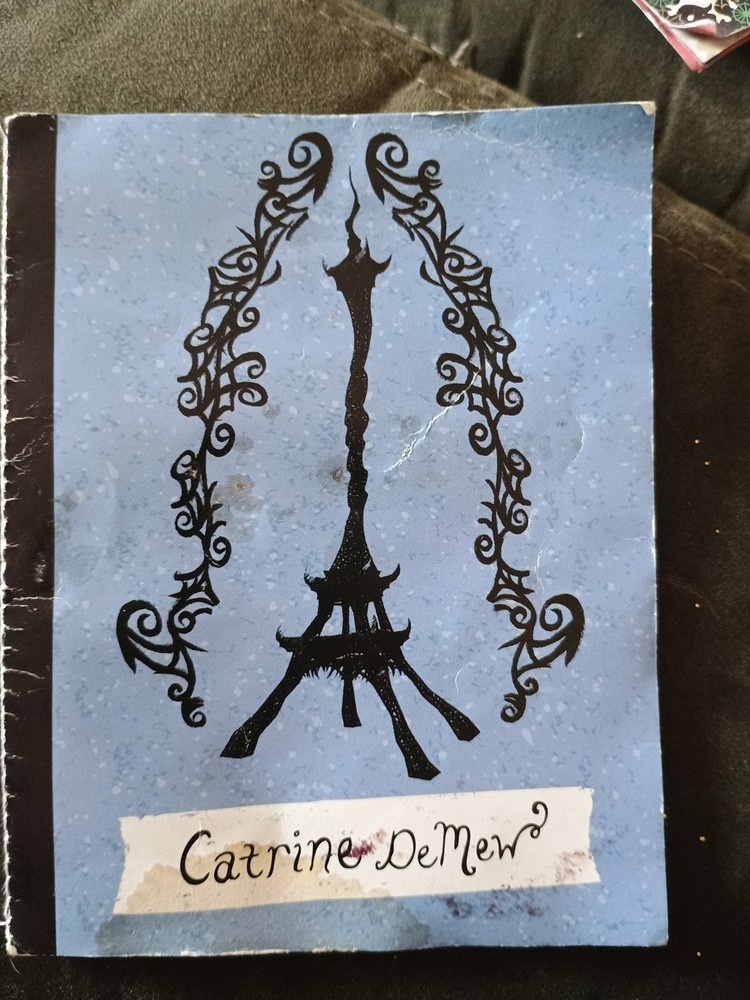 Monster High Diary Book Booklet 2012 Catrine DeMew