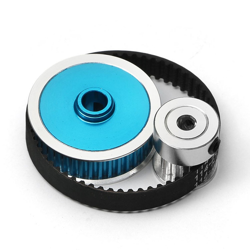 Gearbox Belt Drive Gear Set Accessories for Tamiya TT02 TT-02