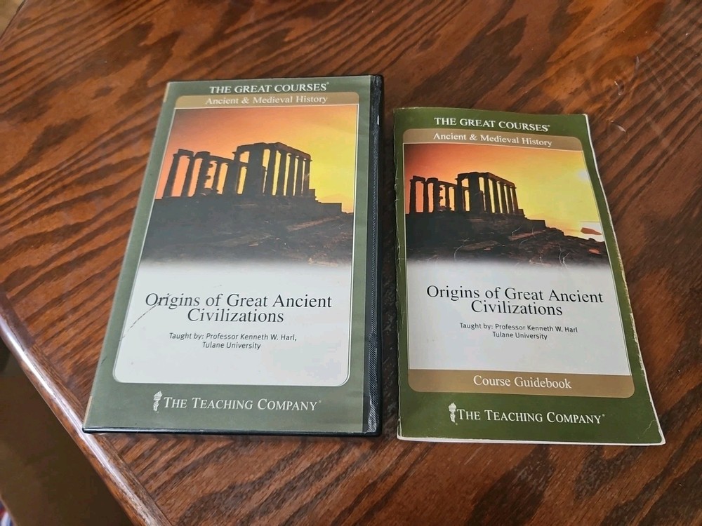 The Great Courses: Origins of Great Ancient Civilizations CDs & Course Guidebook