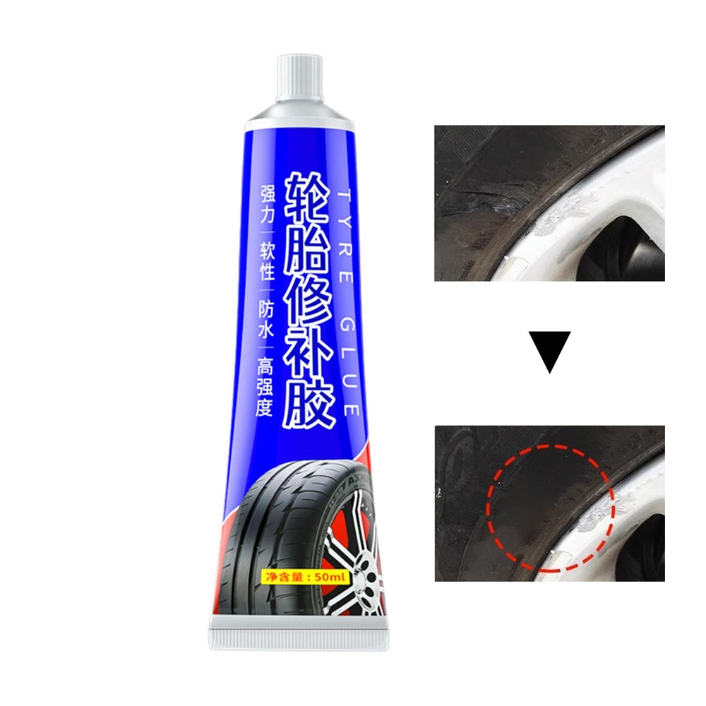 50ml Tire Repair Glue for Sidewall Patching and Leak Fixes