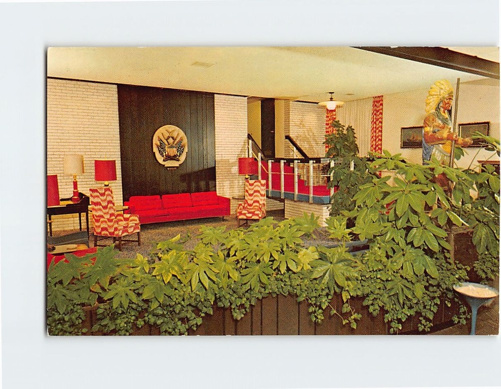 Postcard Midtown Motor Inn Boston Massachusetts USA