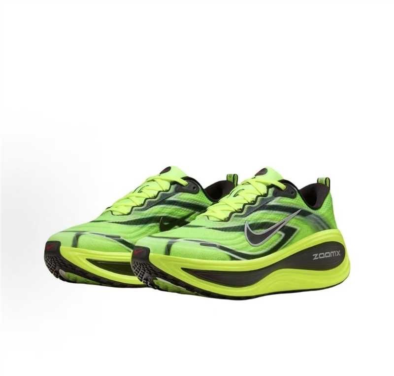 Nike Vomero Plus Relay Pack Fluorescent Green Cushioned Running Shoes - Men's