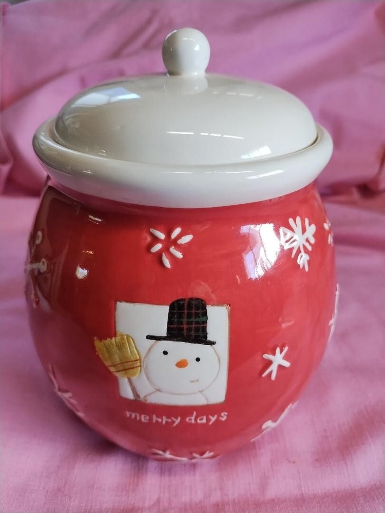 Hallmark Brand Winter-Themed Cookie Jar