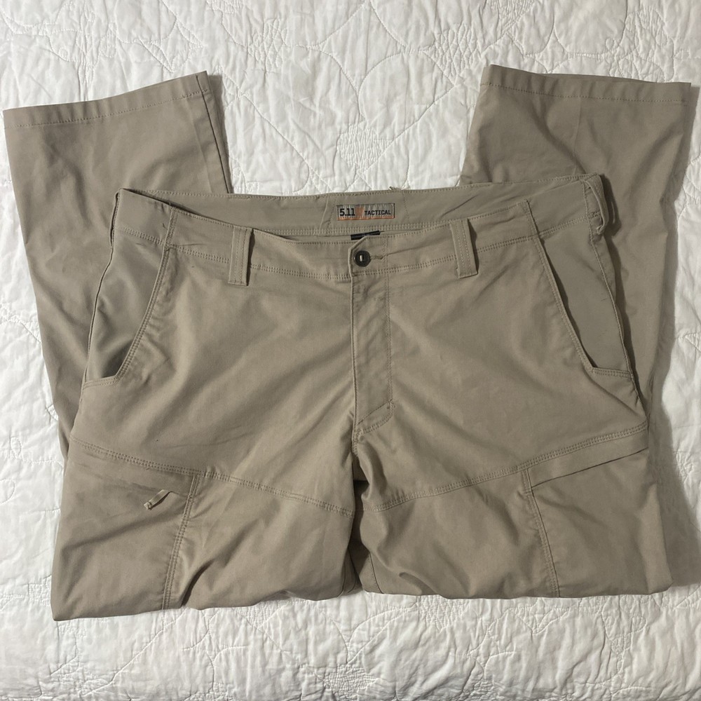 Men's 5.11 Tactical Apex Pants, 42 x 30, Khaki