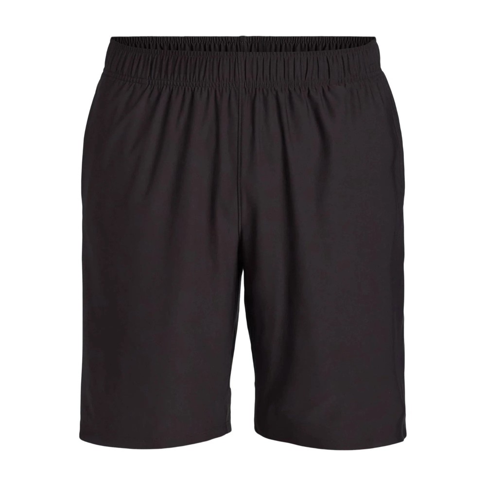 NEW Black Jersey Knit  Elastic Work-Out Gym Shorts Athletic Works 3XL (48-50 NWT