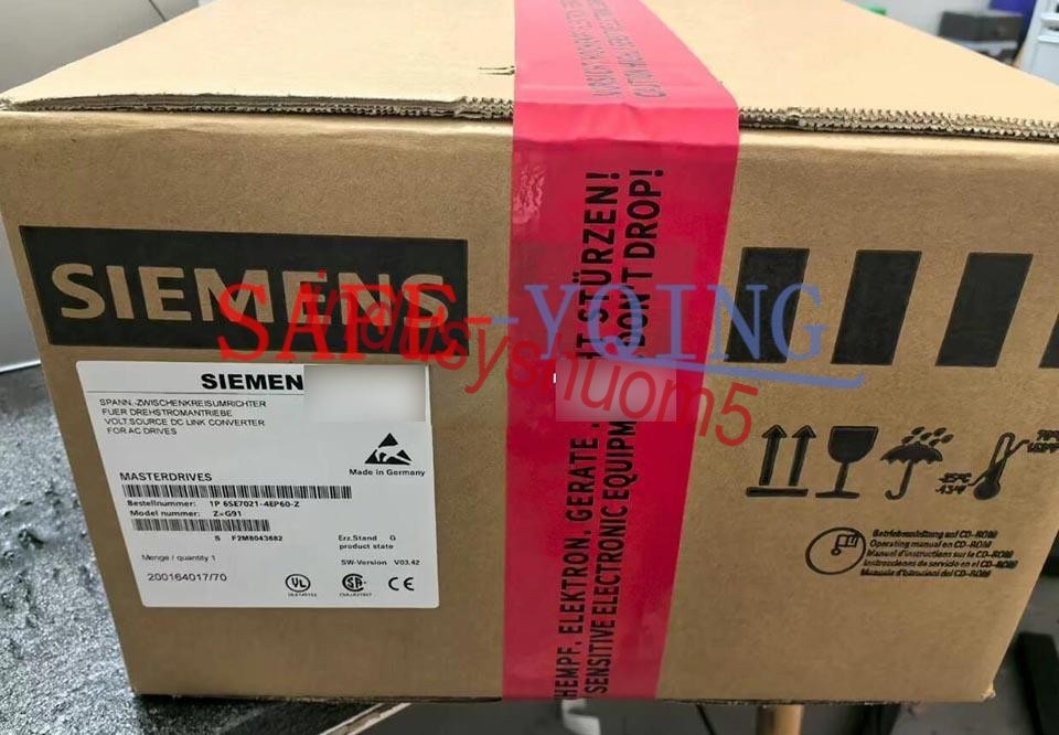1PCS NEW SIEMENS Main Drive 6SE7021-4EP60-Z Z=G91
