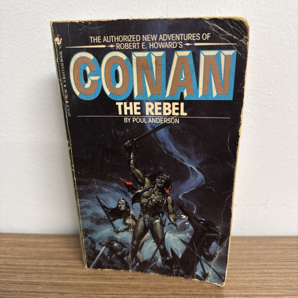Conan the Rebel by Paul Anderson (1981, Trade Paperback) 2nd Print