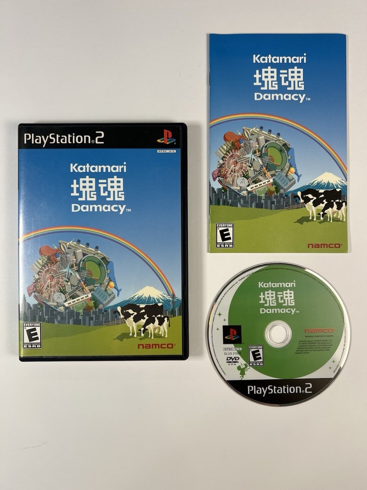 Katamari Damacy PlayStation 2 PS2 CIB COMPLETE CLEAN TESTED