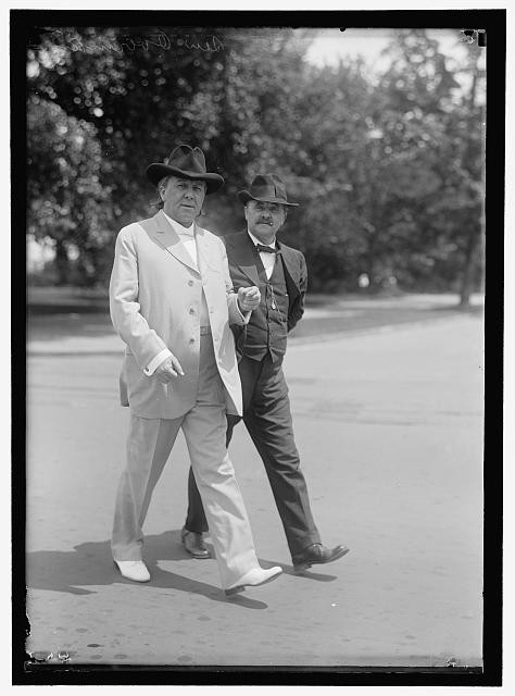 Photo:George William Norris 1917 Walking in Suit and Hat Outdoor Portrait