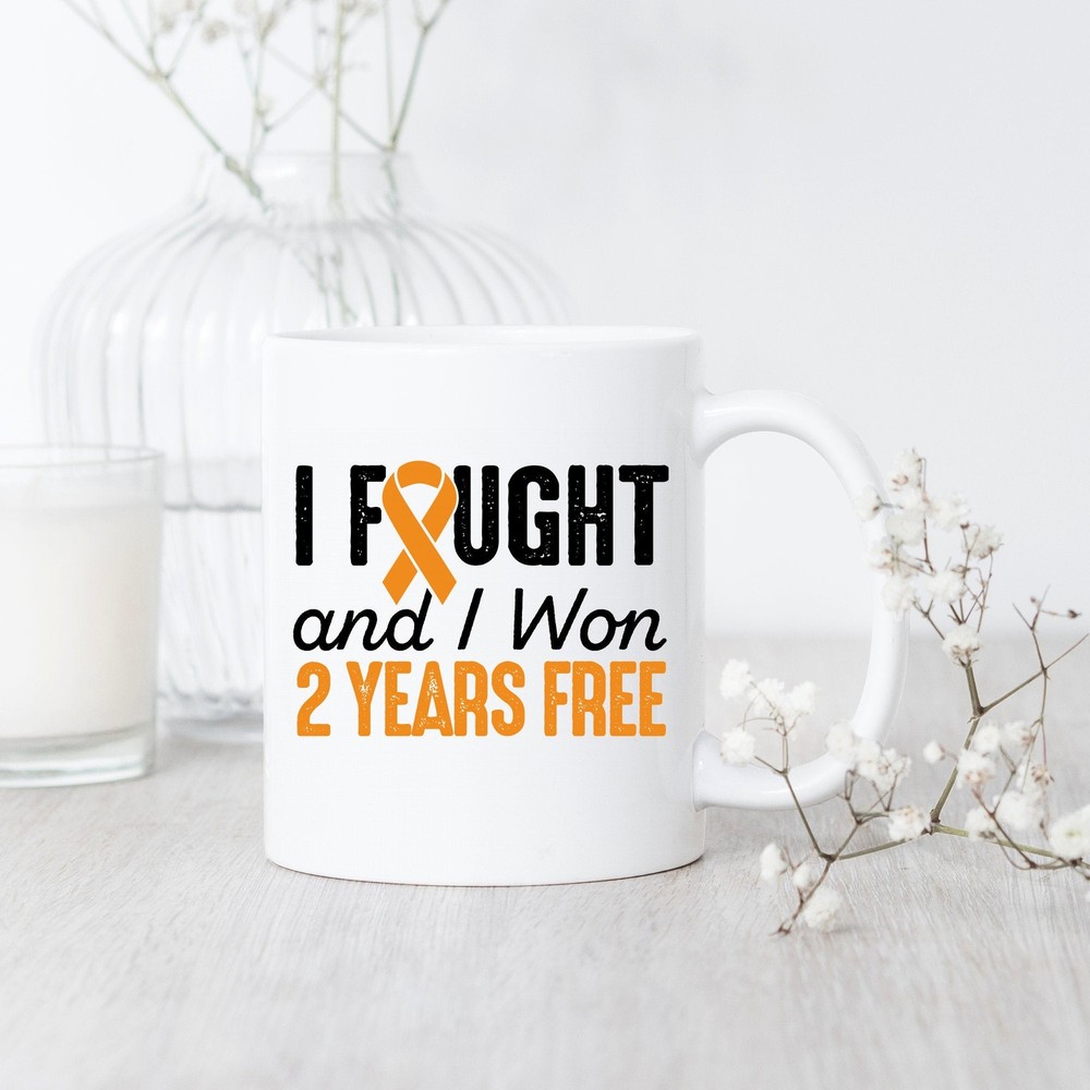 2 Years Kidney Cancer Free Survivor Celebration Mug