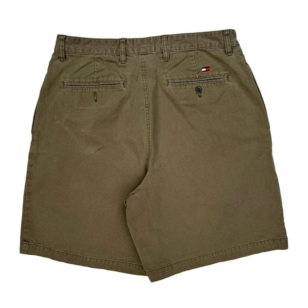 Tommy Hilfiger Chino Shorts - 32W 8L Khaki Cotton