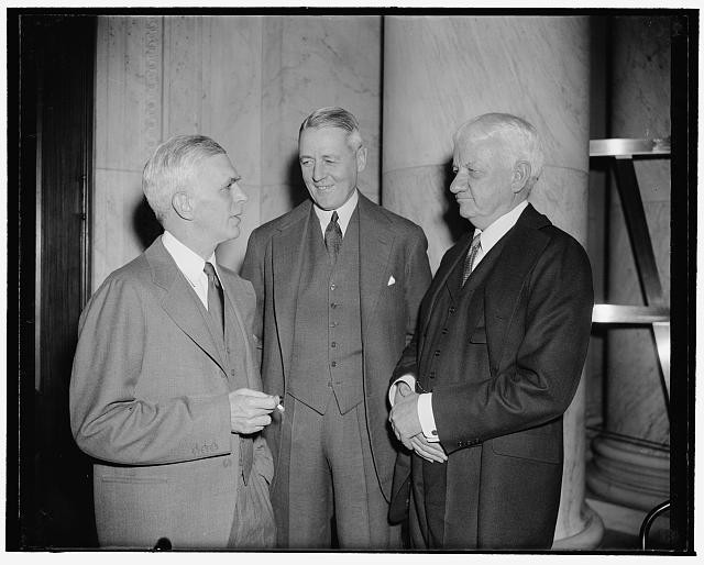 In spotlight at Monopoly Committee hearing. Washington, D.C., Dec. 20. Snapped