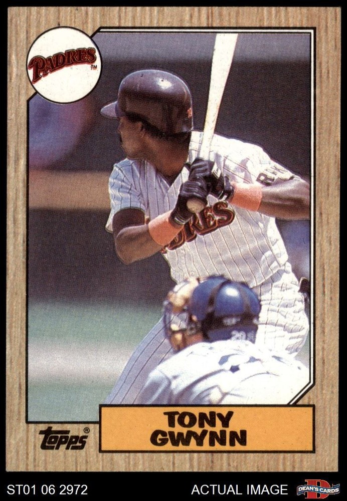 1987 Topps #530 Tony Gwynn Padres HOF 8 - NM/MT