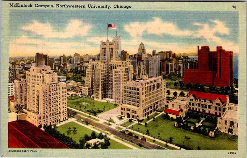 Postcard SCHOOL SCENE Chicago Illinois IL m/09 AM5537