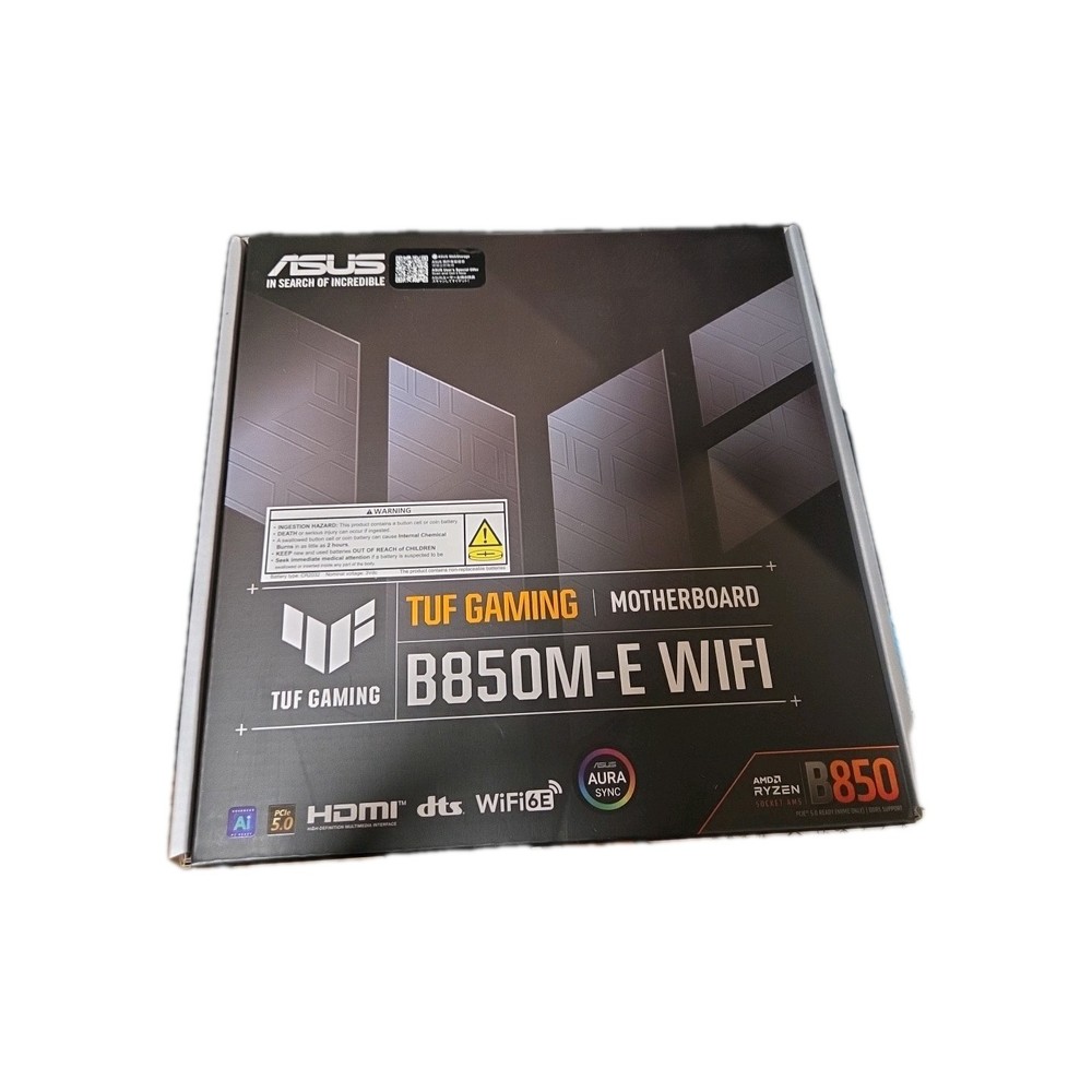 ASUS TUF GAMING B850M-E WIFI AMD mATX Motherboard