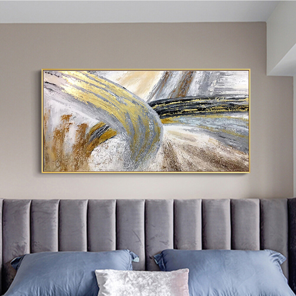 Handmade Oil Painting Wall Canvas Art Picture Modern Artwork For Living Room