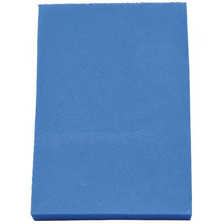 Foam Sheet, Crosslink, 12 In W, 24 In L, 1/4 In Thick, Blue, Zusa-Xpe-625Free Shipping on orders over $75