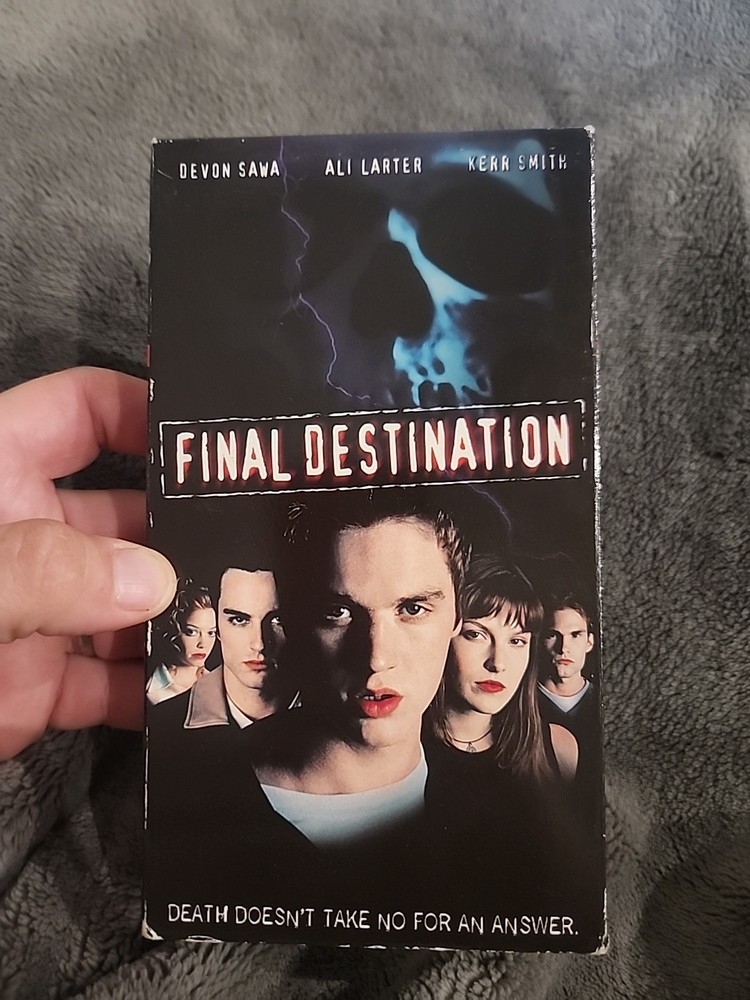 Final Destination (VHS Tape 2000) Works Horror Thriller Devon Sawa  Ali Larter
