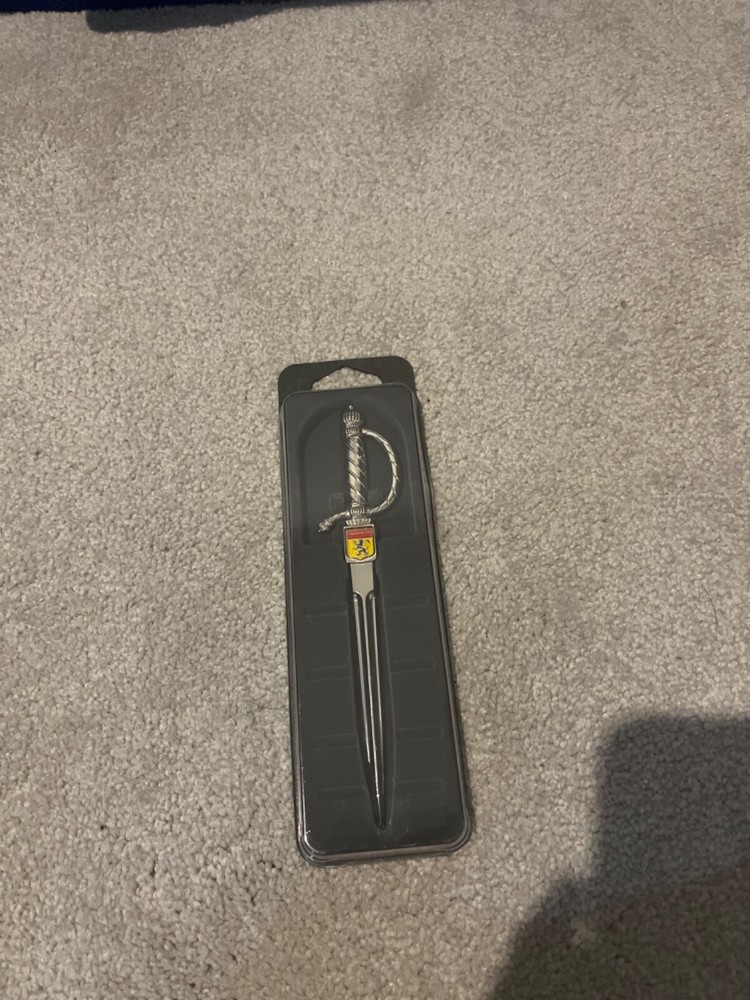 envelope opener, bought from france, never used, opened box, good condition