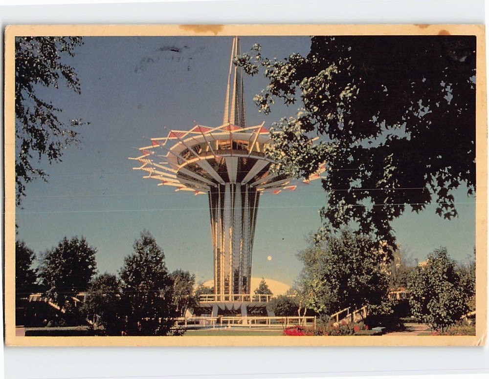 Postcard Prayer Tower Oral Roberts University Tulsa Oklahoma USA